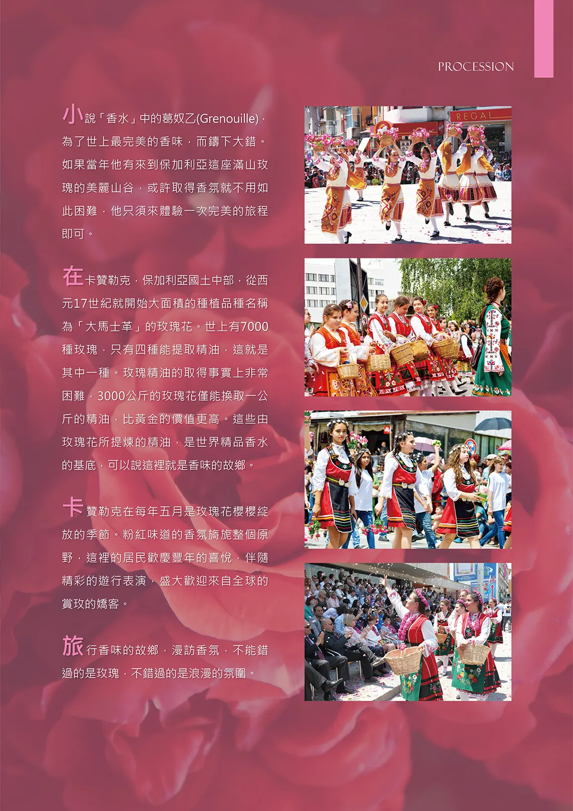 保加利亞玫瑰節慶典 大馬士革玫瑰