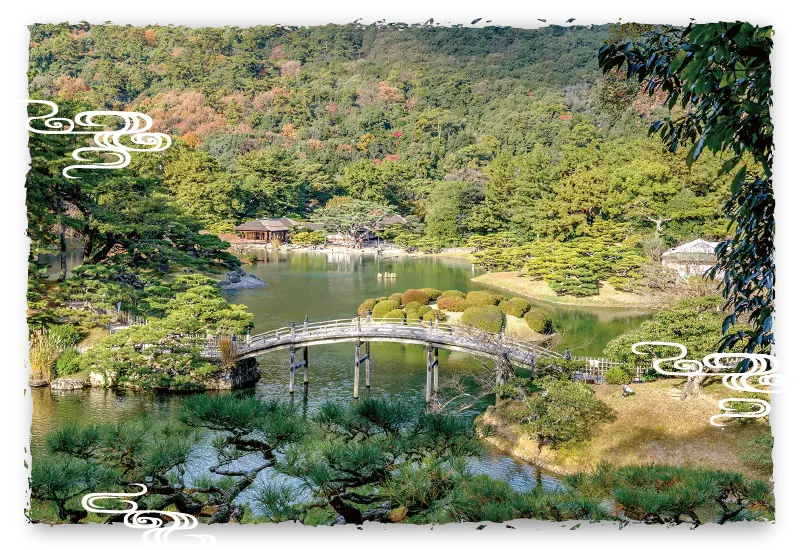 日本,四國,栗林公園