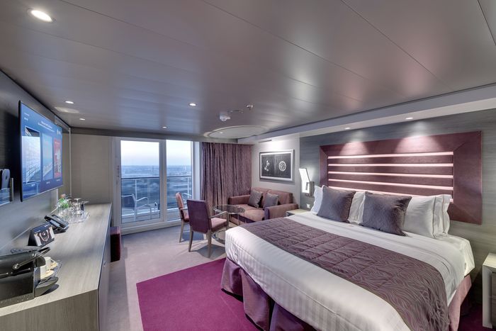 MSC YACHT CLUB DELUXE SUITE 地中海游艇會豪華套房