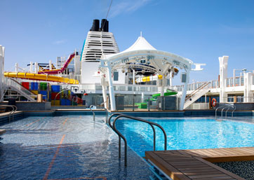主泳池甲板